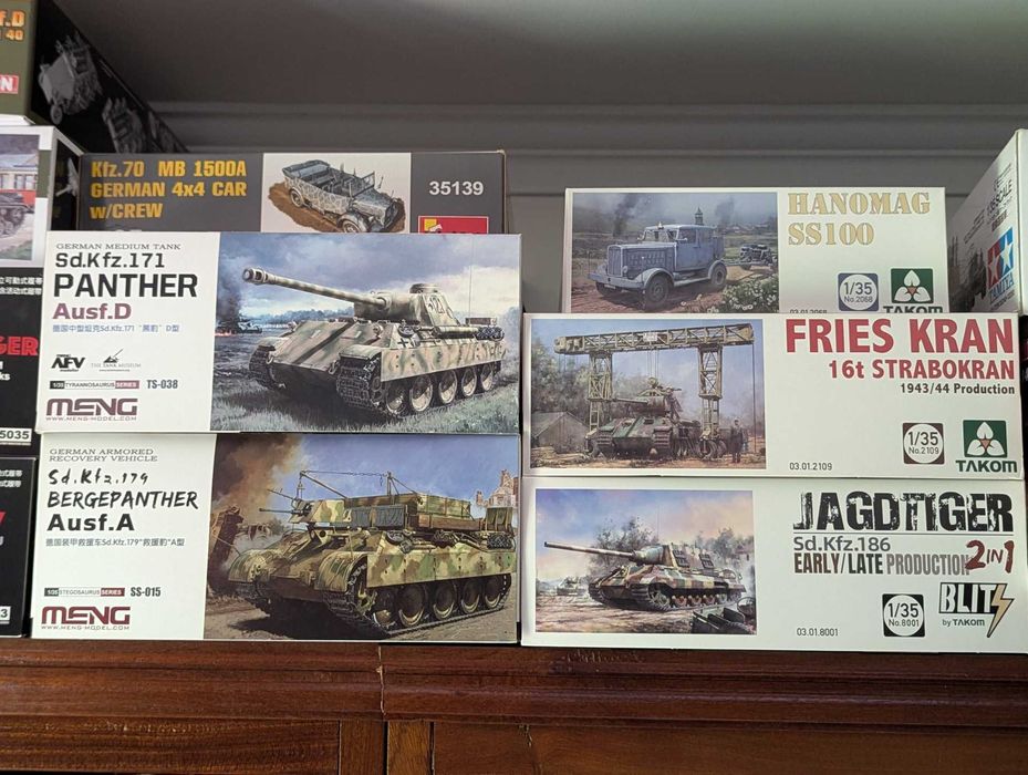 Super Mega Pack (49 kits) Modelos militares alemães WW2 1:35 1/35 kits