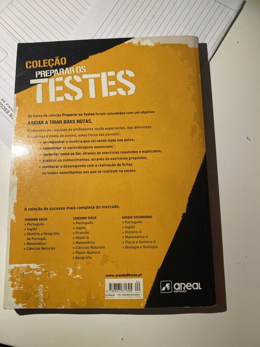 Preparar para os testes Física e Química 11°