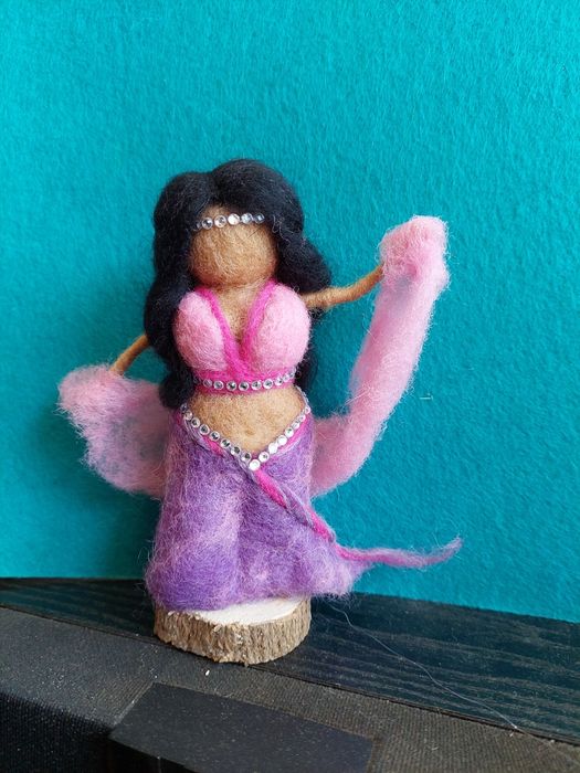 Waldorf Dolls Made of Felted Wool