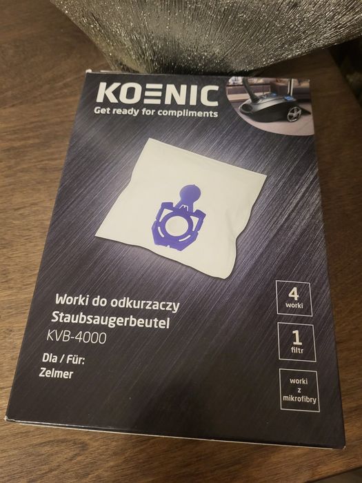 Мішки (пилозбірники) для пилососа (порохотяга) Zelmer 4шт + фільтр