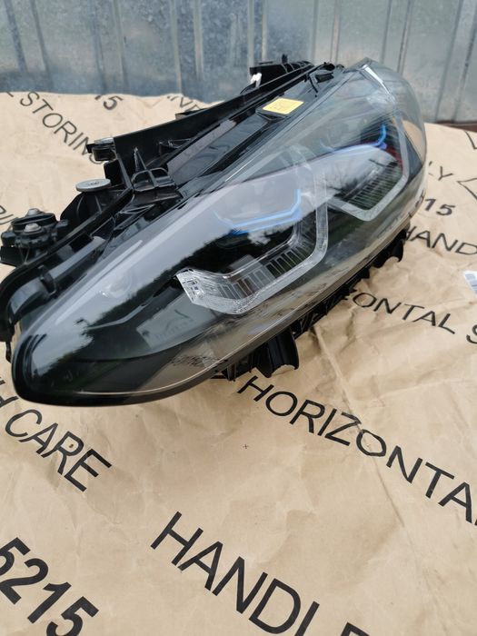 BMW 4 G22 G23 M4 G82 G83 Lampa Reflektor Lewa BMW Laser Black Shadow