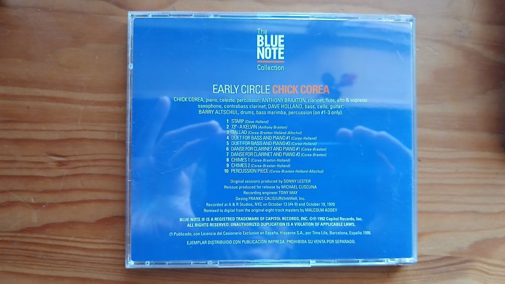 Chick Corea - Early Circle ( The Blue Note Collection  ) Anthony Braxton, Dave Holland, Barry Altschul