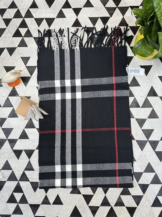 ! НОВІ ! Шарфи Burberry, чорний колір, барбери шарф, бурбері, шарф чол
