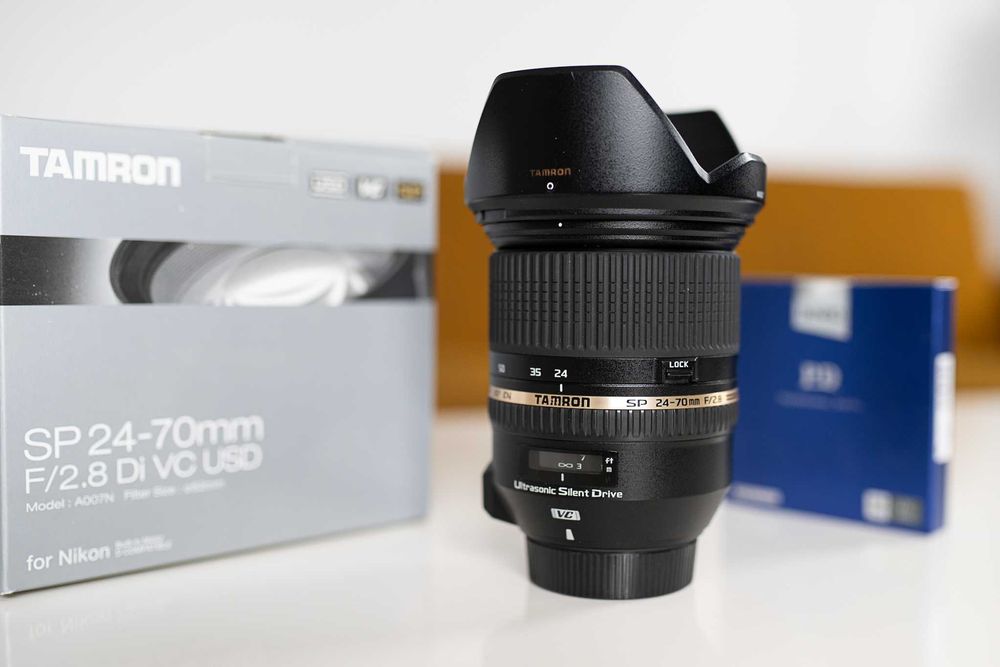 Tamron SP 24-70mm f/2.8 Di VC USD Nikon + filtr Benro