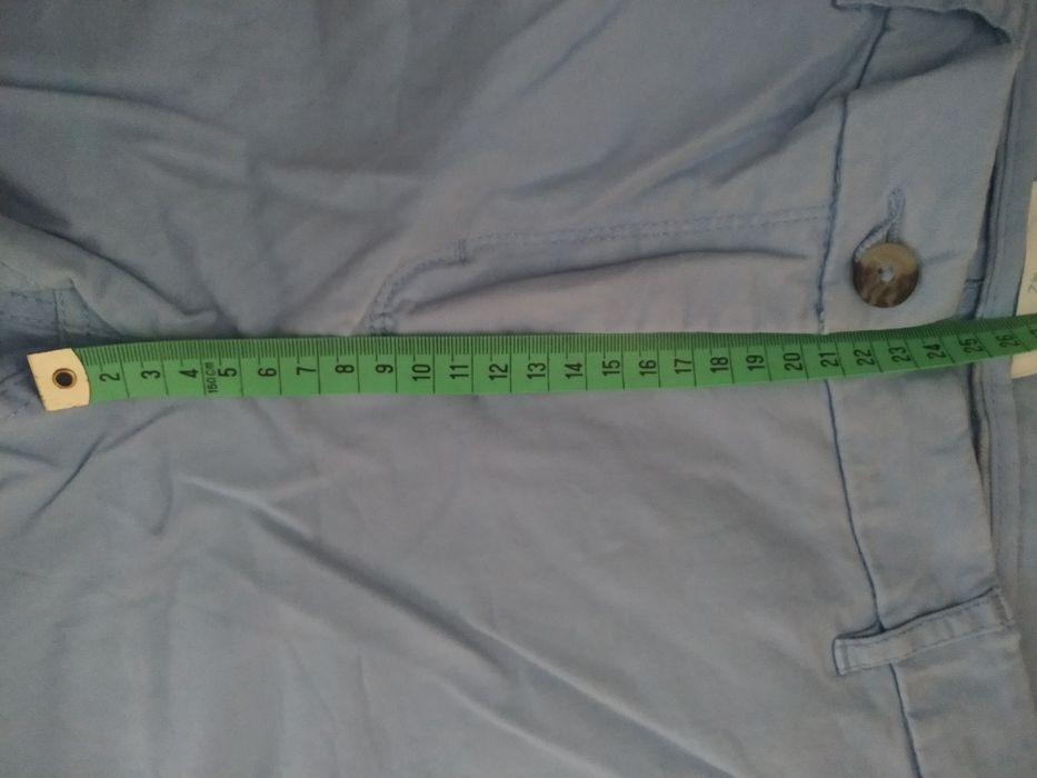 Spodnie chinos błękitne Blue Motion rozm. 42