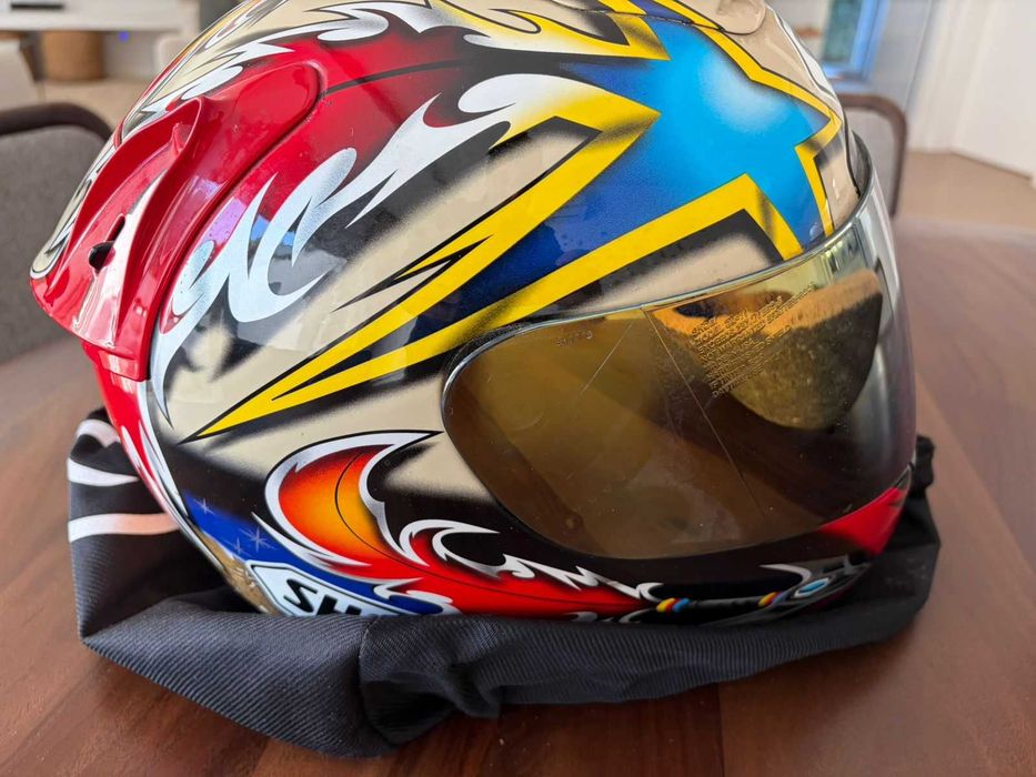 Capacete de Colecionador SHOEI X-Eleven X-11 Norifumi "Norick" Abe
