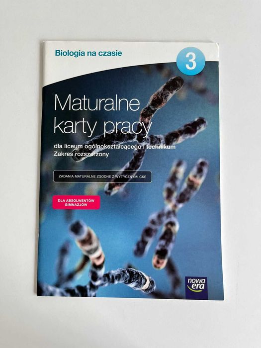 Maturalne kart pracy - Biologia na czasie - 3 zakres rozszerzony