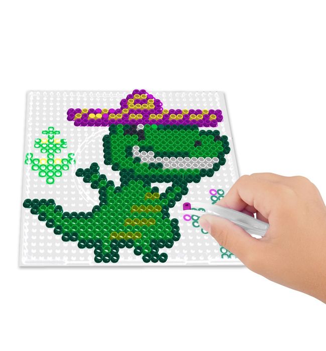 Zestaw koralików do prasowania Dinozaury Koraliki do prasowania