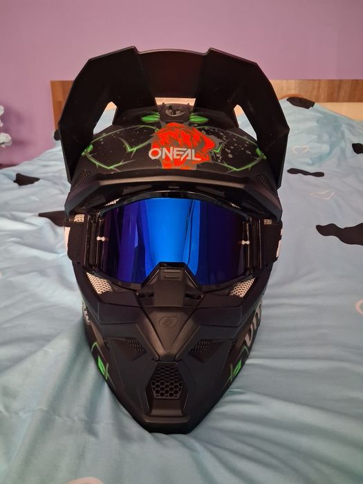 Kask crossowy 3SRS HELMET MELANCIA V.24 Black /MULTI