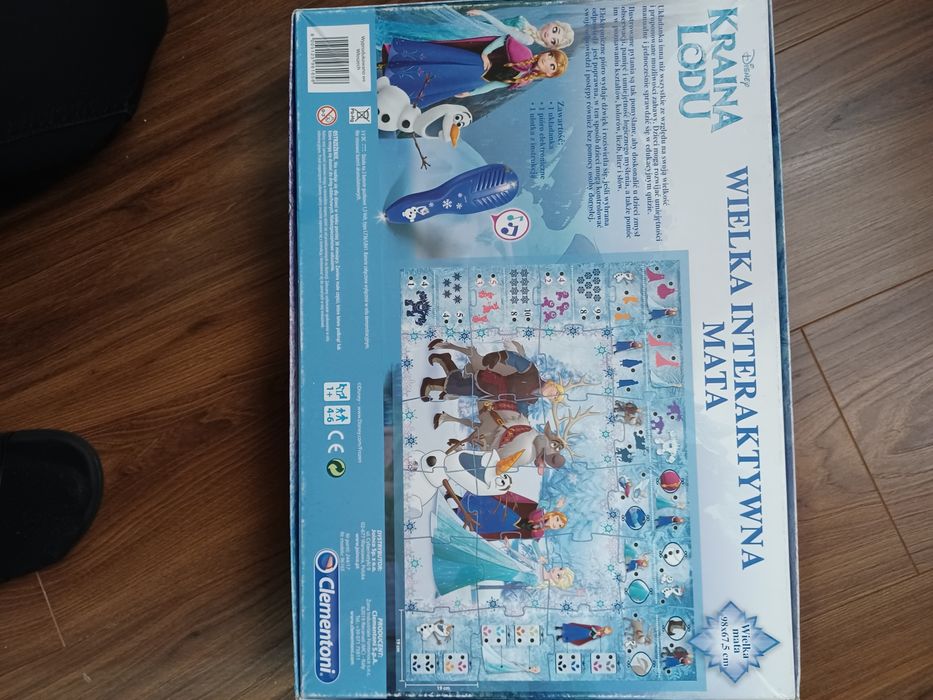 Mata interaktywna Kraina Lodu