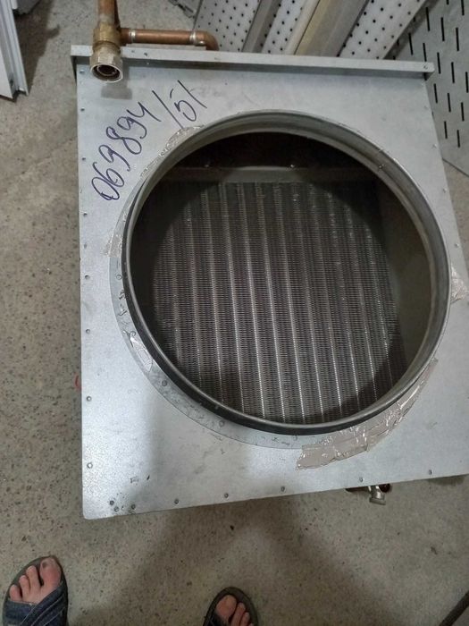 Тепловентилятор 10-16Квт, Вент. насос и теплообменник (315мм). Швеция.