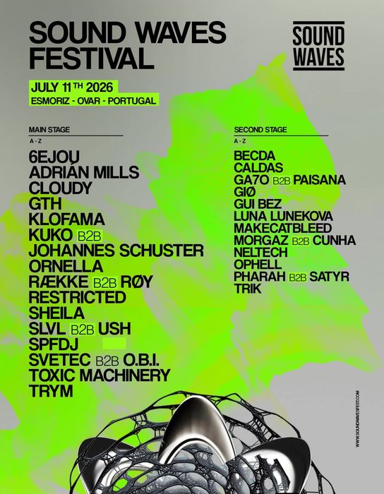 Bilhetes Sound Waves Festival