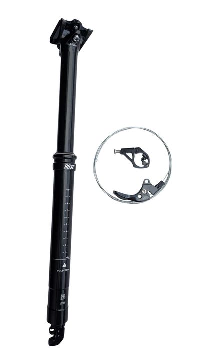 Dropper, sztyca regulowana Rose 31,6 mm 459 mm, 150 mm, z manetką, nowa (2143)