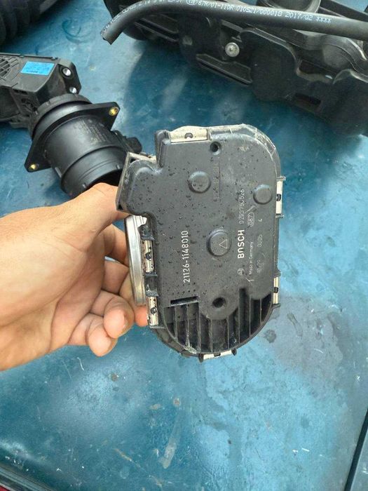 Впускной ресивер ВАЗ 2170, дросель, ДМРВ