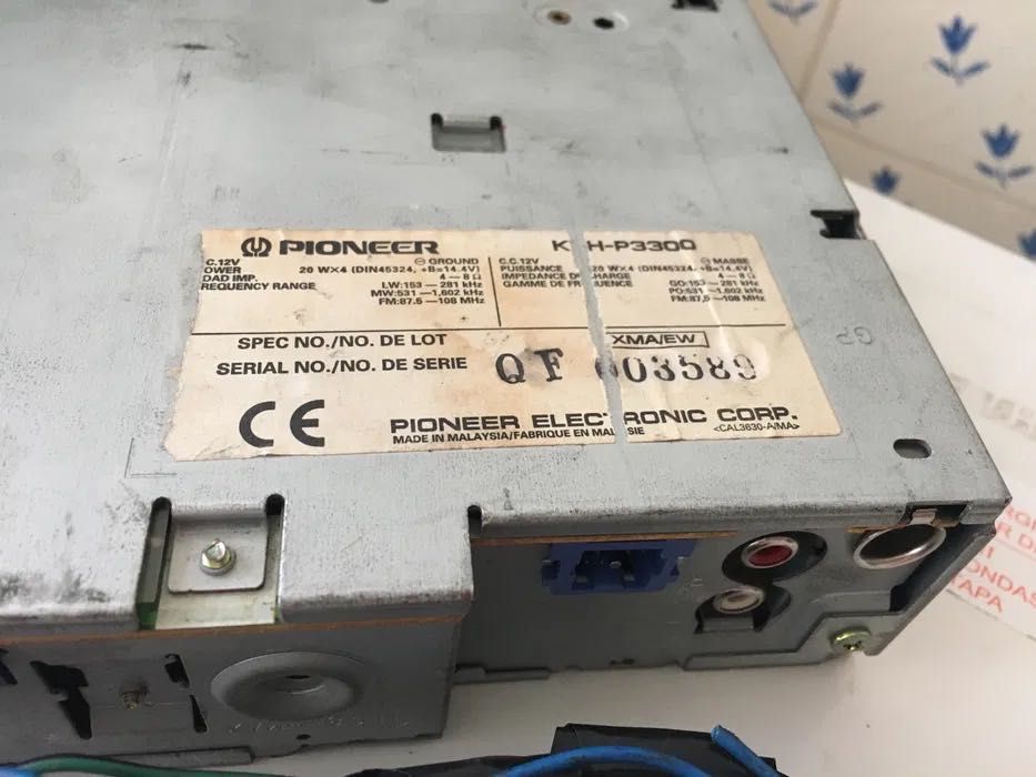 Auto-Rádios cassete K7