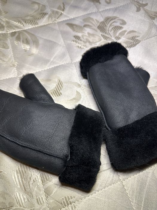 Митенки,полуварежки на меху перчатки