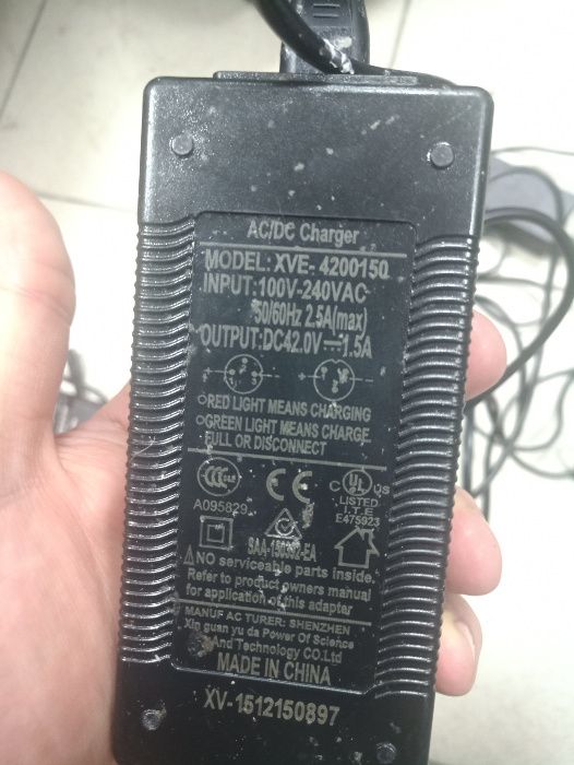 Зарядные устройства гироскутер, найнбот, электросамокатов: новые и б/у