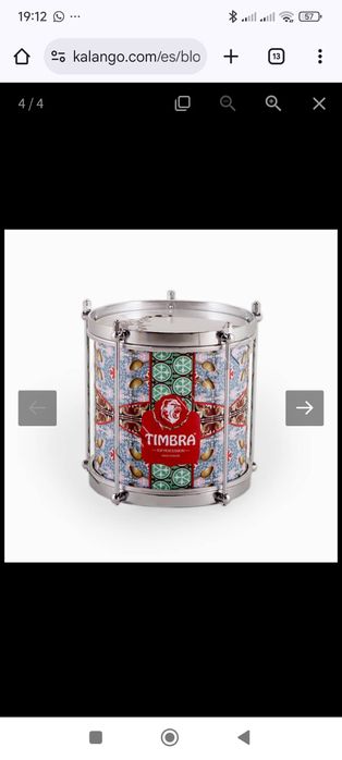 Vendo repinique/ repique Timbra, percussão,