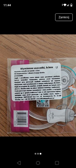 Wymienne uszczelki do bidonu b. box, 2 sztuki