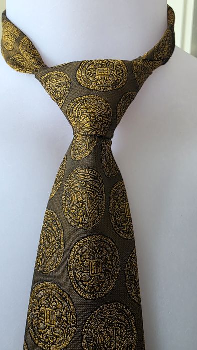 Krawat retro vintage klasyczny tie