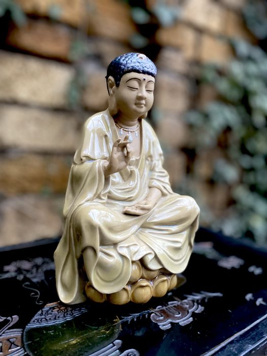 Будда 26 см в идеале, терракот, коллекция статуэток в восточном стиле