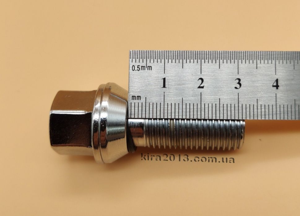 Болты эксцентрики М14х1,5х32 Болты хром с плавающим конусом. Болт люфт