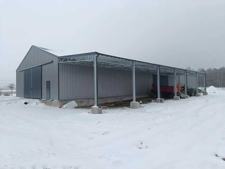 Hala Stalowa 15x45x5m + Jednospad Stal-Project