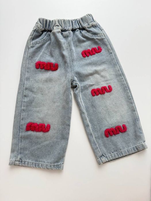 Джинси для дівчинки miu miu