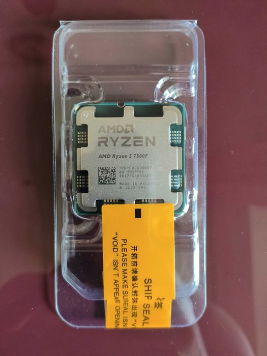 AMD Ryzen 5 5500 Новый. (Ryzen 5 5600, Ryzen 5 7500F, 7 7700, 7 7800X3D, 2690 v4)