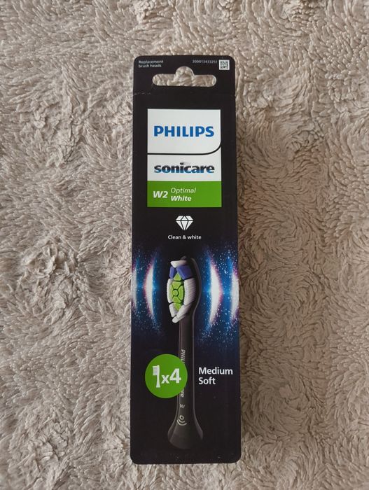 Oryginalne końcówki do szczoteczki Philips sonicare W2
