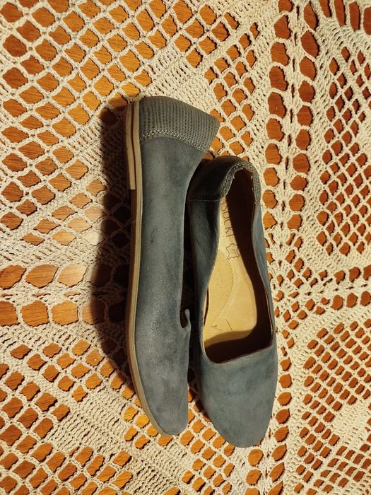 Baleriny Lasocki r. 40 skóra naturalna