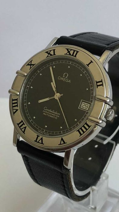 Omega Constellation Chronometer Automatic, czarny, SUPER