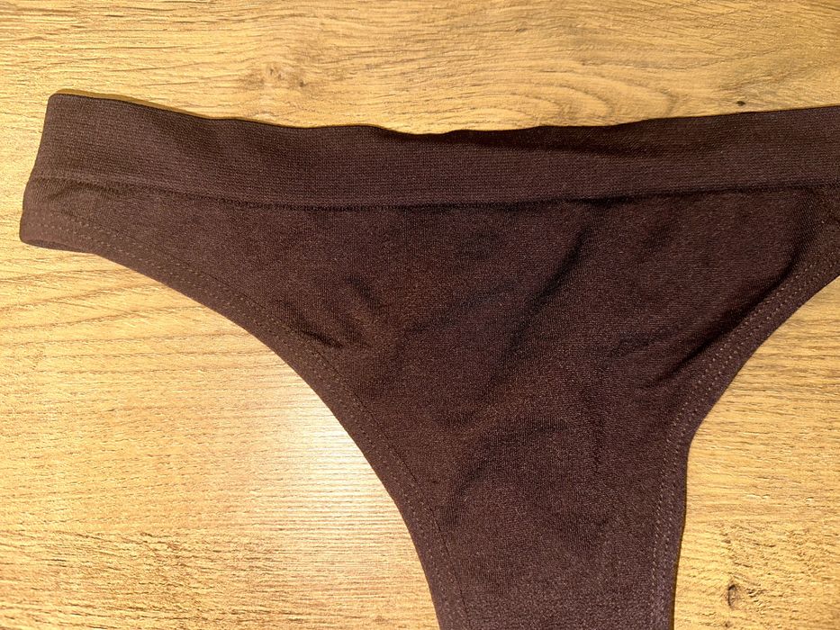 Primark brązowe stringi nowe XS