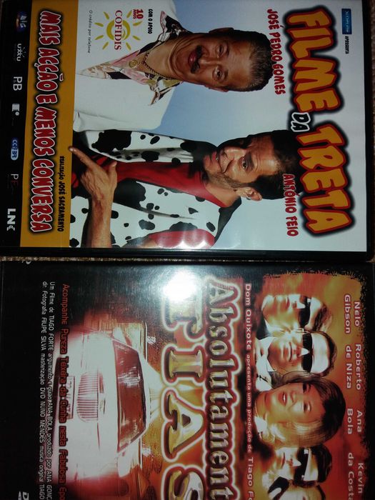 2 DVD de filmes Portugueses