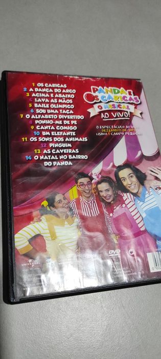 DVD Panda e os caricas ao vivo