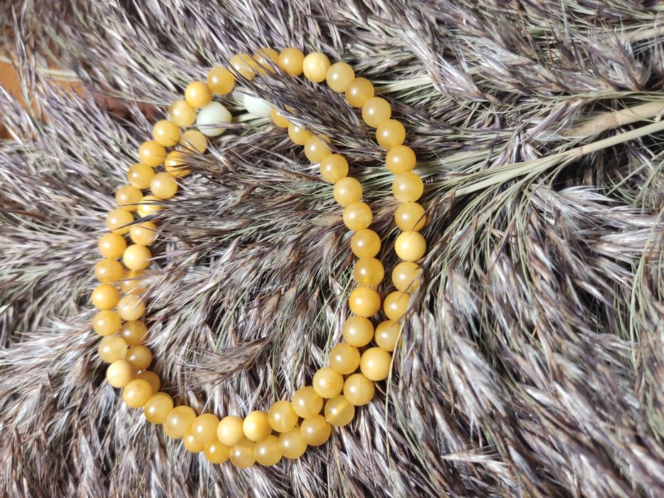 Бусы из натурального янтаря