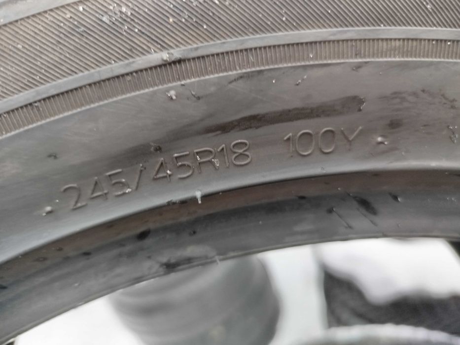 Opona używana 245/45R18 Hankook Kinergy 4S2 1szt.
