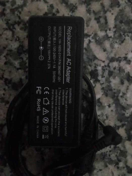 Carregador AC Compatível YH-1650-01H Novo À Venda447370071639347201
