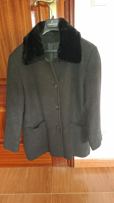 Casaco de fazenda gola de pêlo