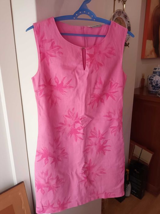 Vestido de Verão -  Rosa - Quebra Mar