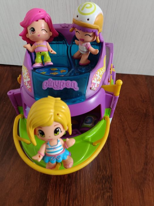 Barco Pinypon com acessórios