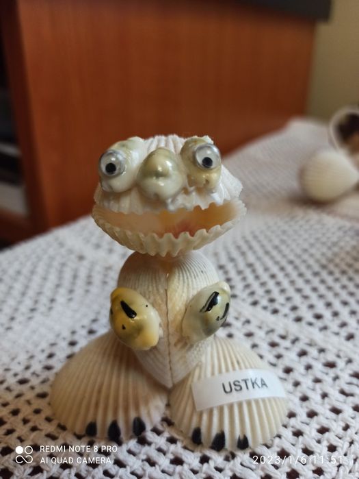 Wyroby z muszli 4 sztuki