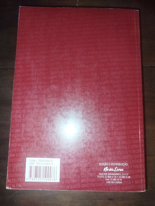 Noções de Direito Constitucional e Ciência Política