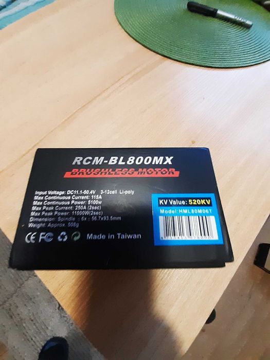 Rc heli brushless motor