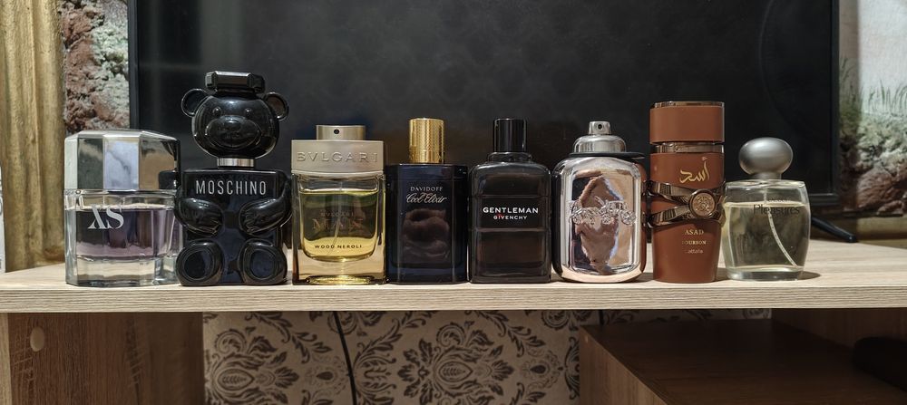 Оригінальна чоловіча парфумерія з власної колекції (Givenchy, Bvlgari, Coach, Rabanne,Lattafa)