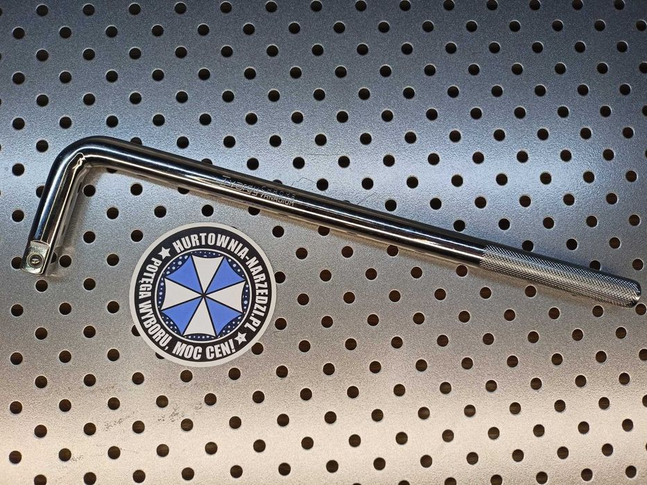 #1352 Pokrętło typ L / Fajkowe CrV 1/2" 300 mm TVARDY T00154