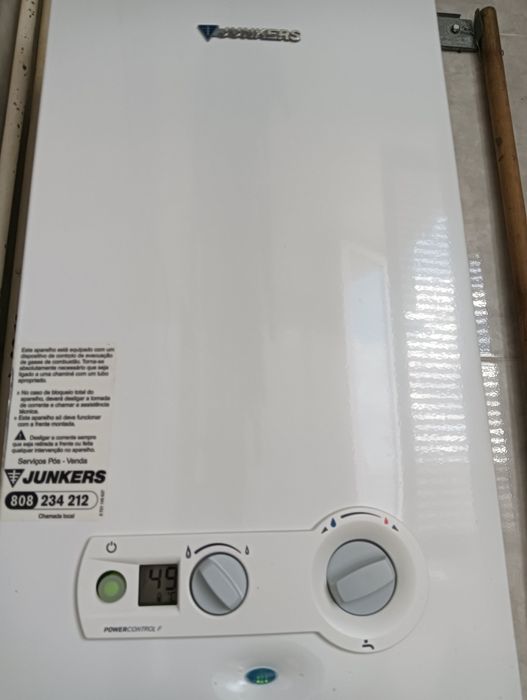 Vendo esquentador Junkers ventilado 11L gás de botija