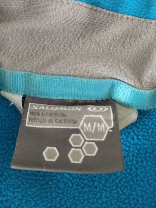 Спортивная треккинговая кофта флис Salomon размер М