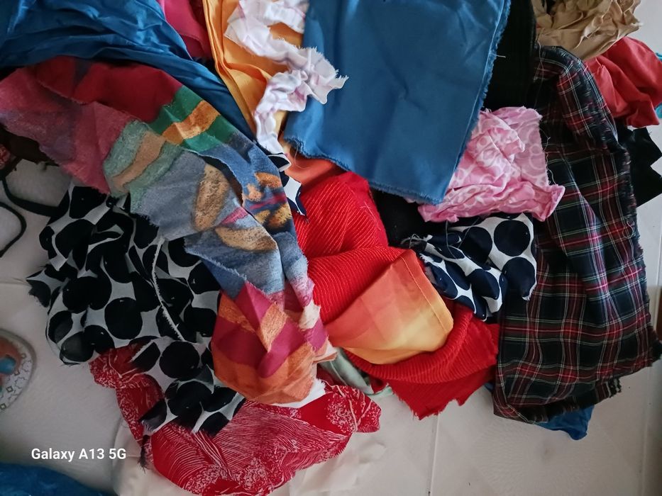 Lote de varios tecidos