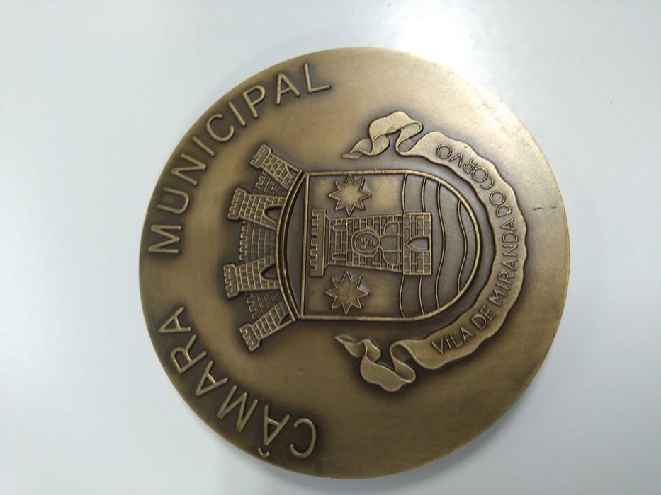 Medalha em bronze comemorativa do 1 Centenário da morte de José Falcão